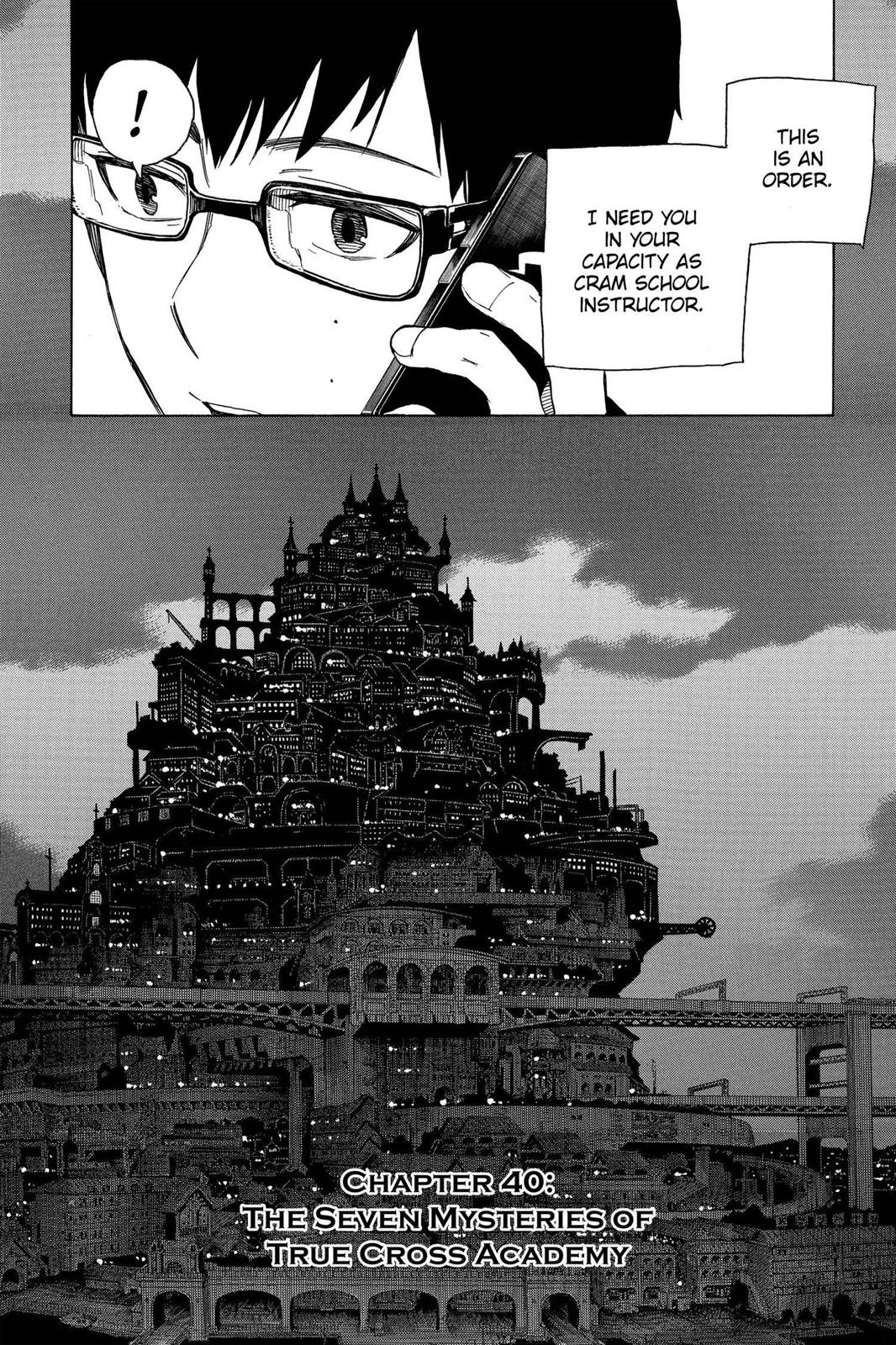 Blue Exorcist Chapter 40 - Page 6