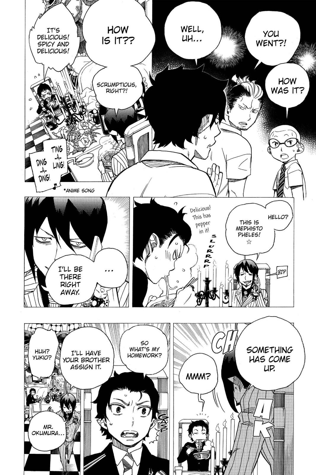 Blue Exorcist Chapter 40 - Page 8