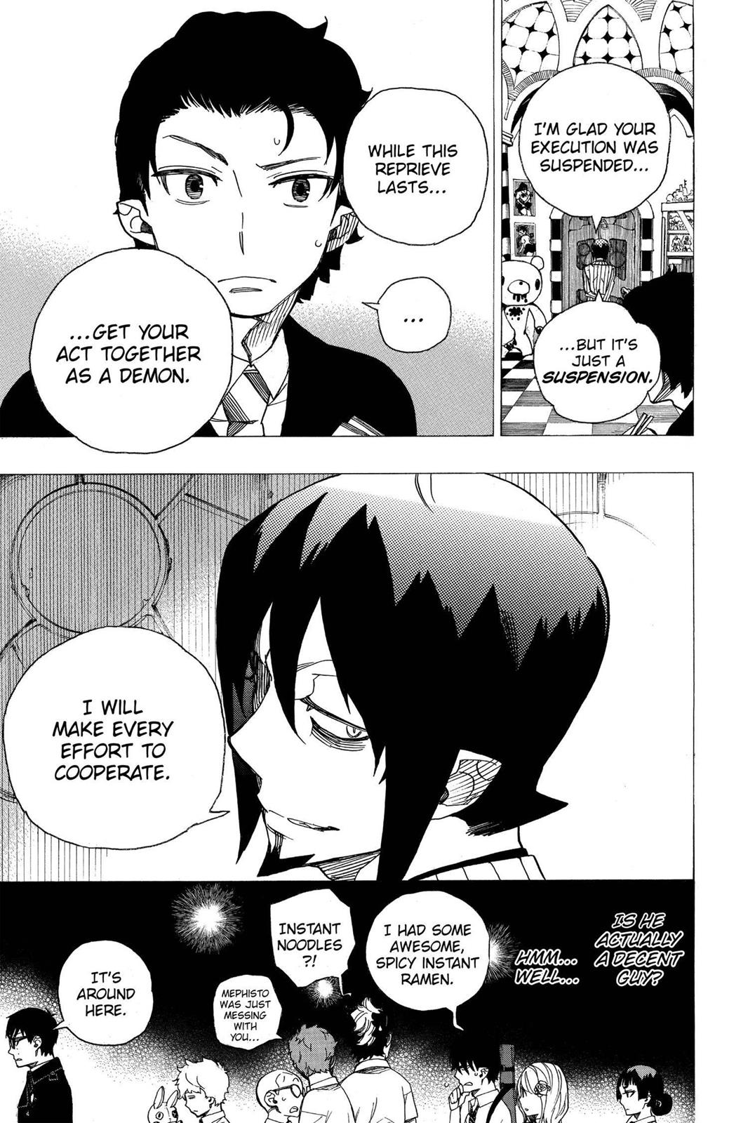 Blue Exorcist Chapter 40 - Page 9