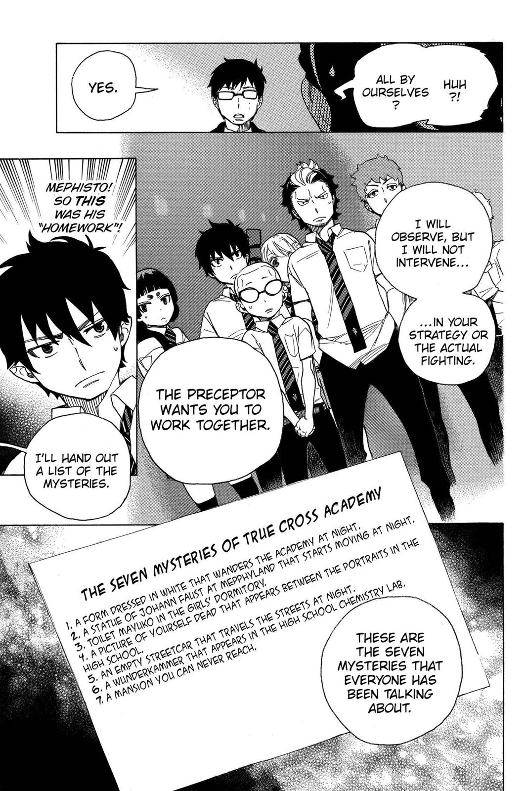 Blue Exorcist Chapter 40 - Page 11