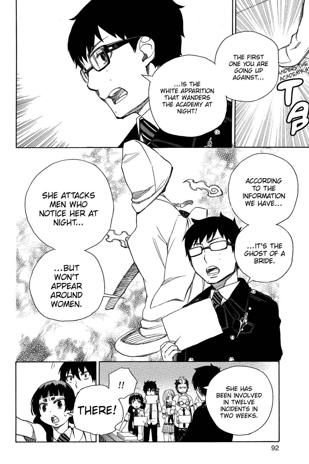 Blue Exorcist Chapter 40 - Page 12