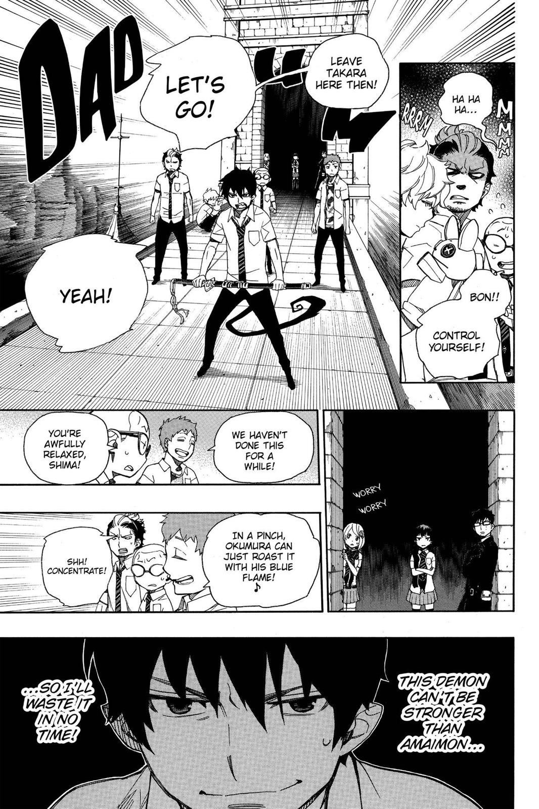 Blue Exorcist Chapter 40 - Page 15