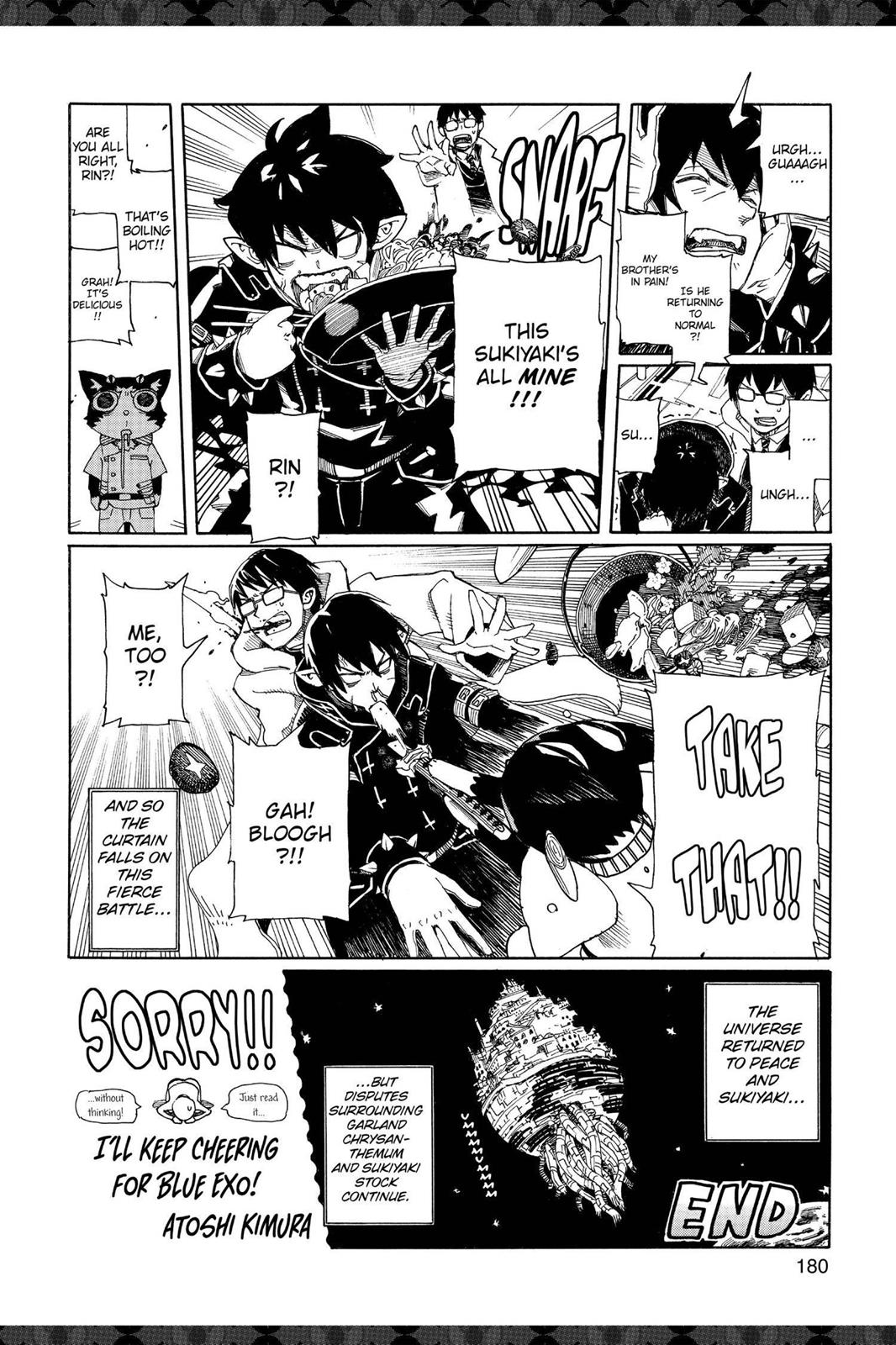 Blue Exorcist Chapter 41.5 - Page 28
