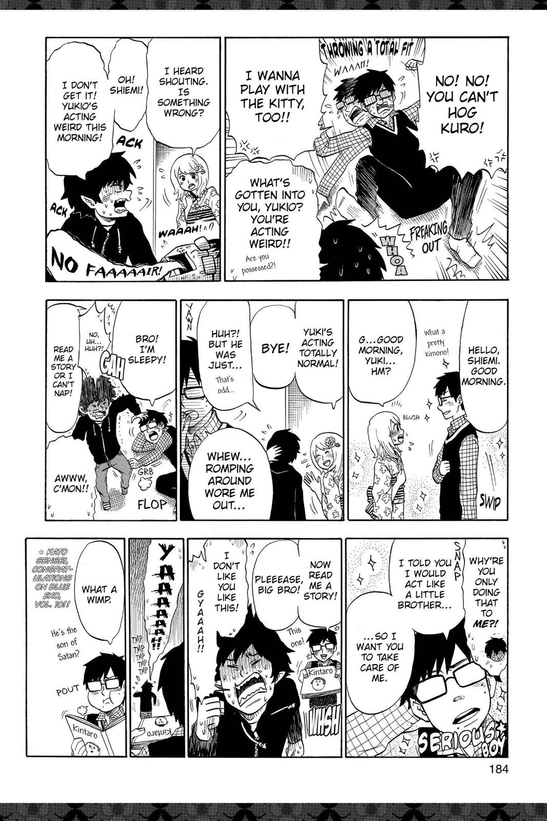Blue Exorcist Chapter 41.5 - Page 32