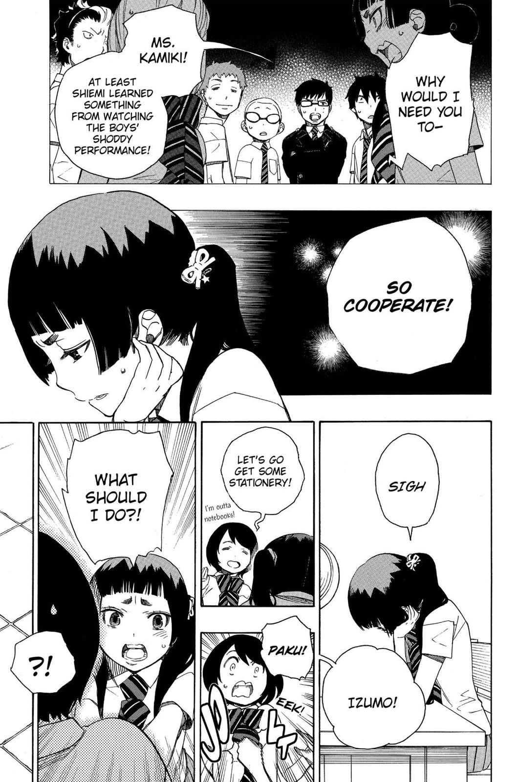 Blue Exorcist Chapter 41 - Page 11