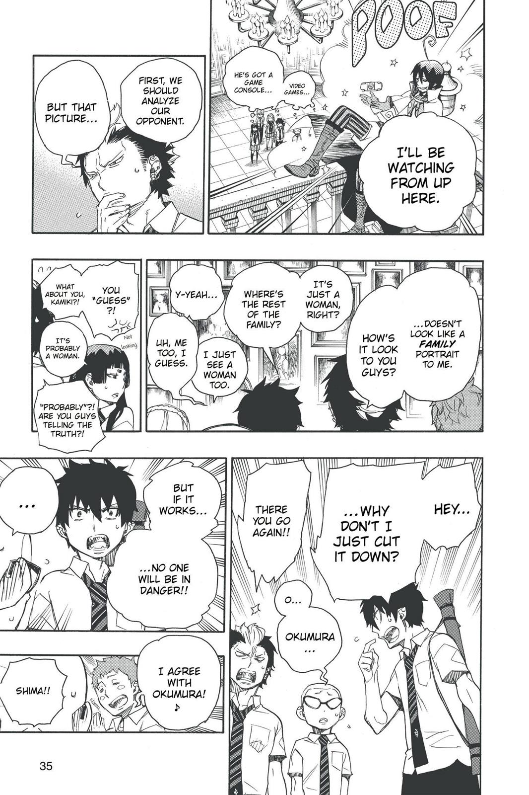 Blue Exorcist Chapter 43 - Page 9