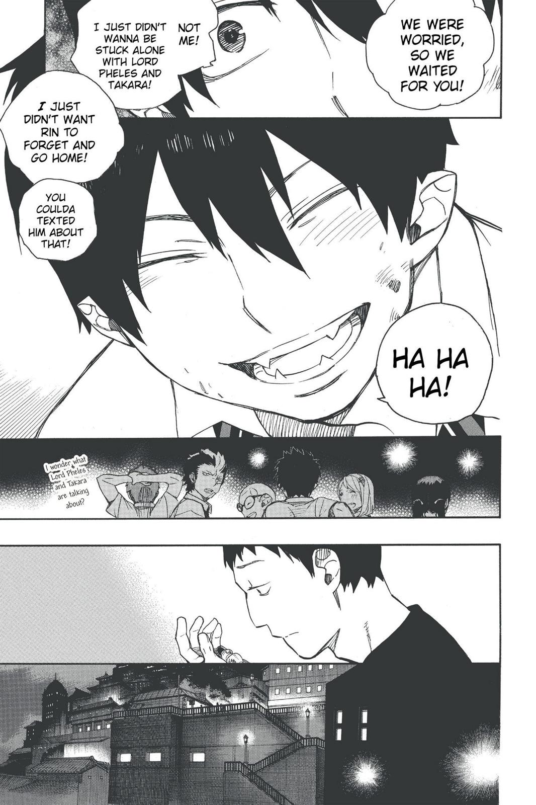 Blue Exorcist Chapter 43 - Page 35