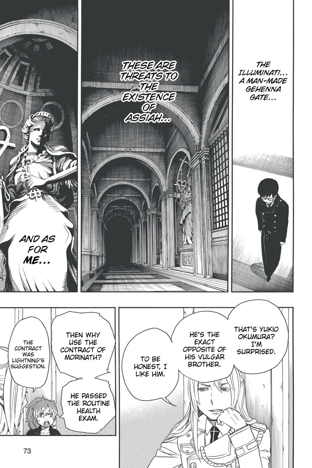 Blue Exorcist Chapter 44 - Page 11