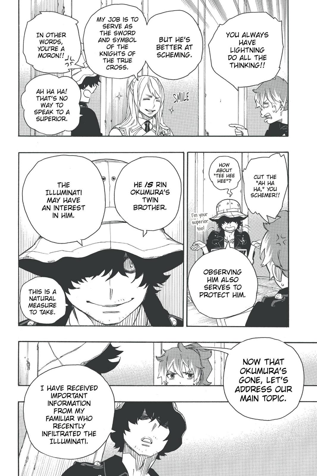 Blue Exorcist Chapter 44 - Page 12