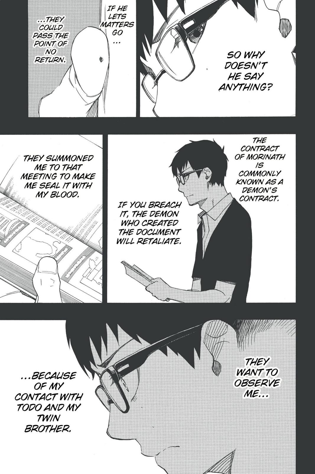 Blue Exorcist Chapter 44 - Page 25