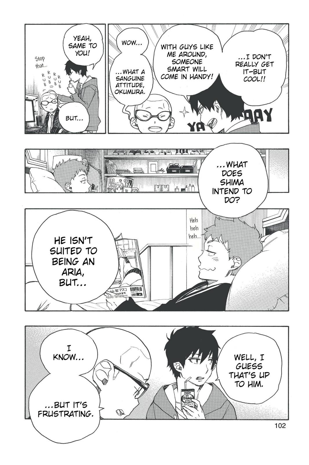 Blue Exorcist Chapter 45 - Page 4
