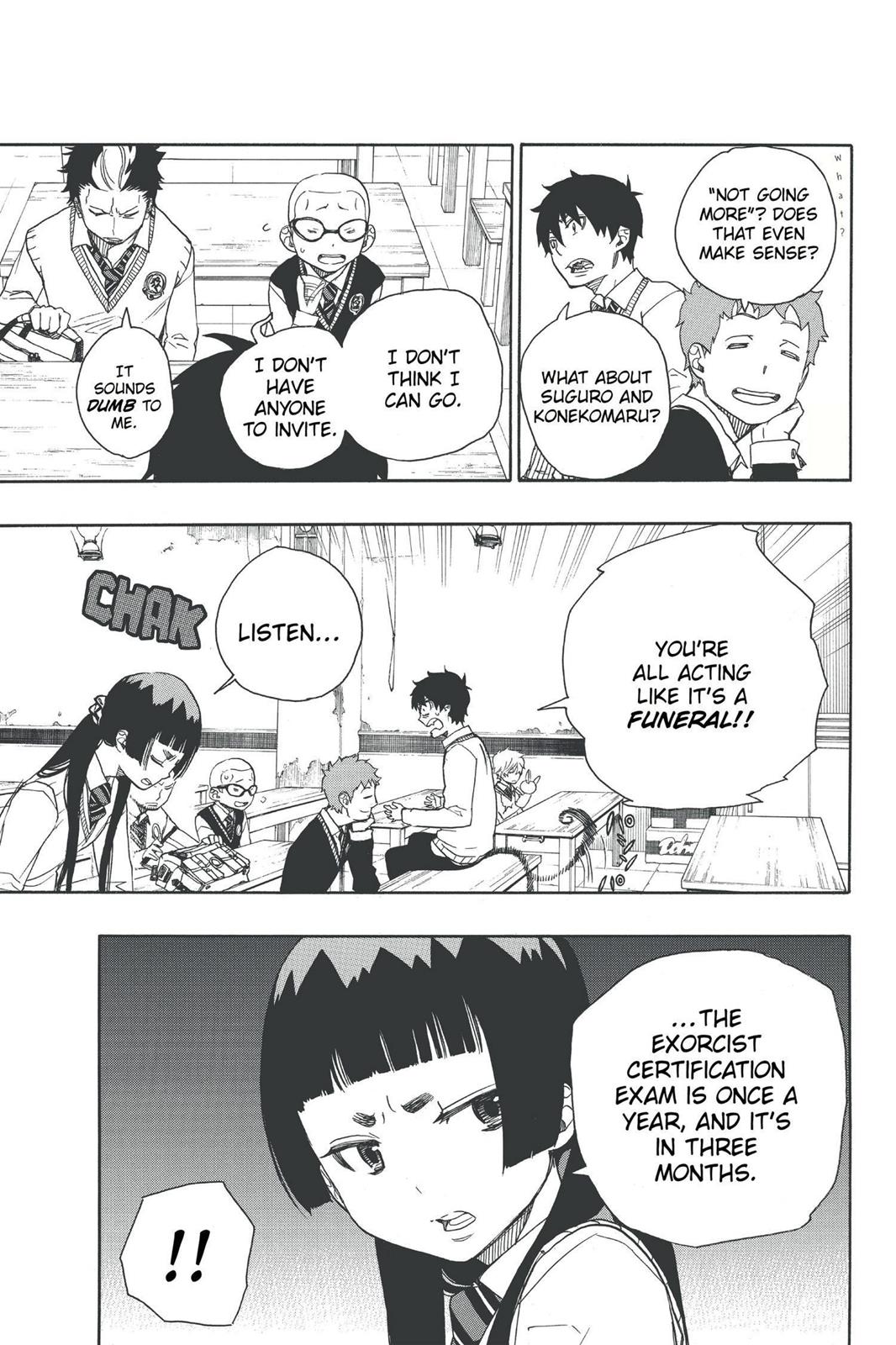 Blue Exorcist Chapter 45 - Page 11