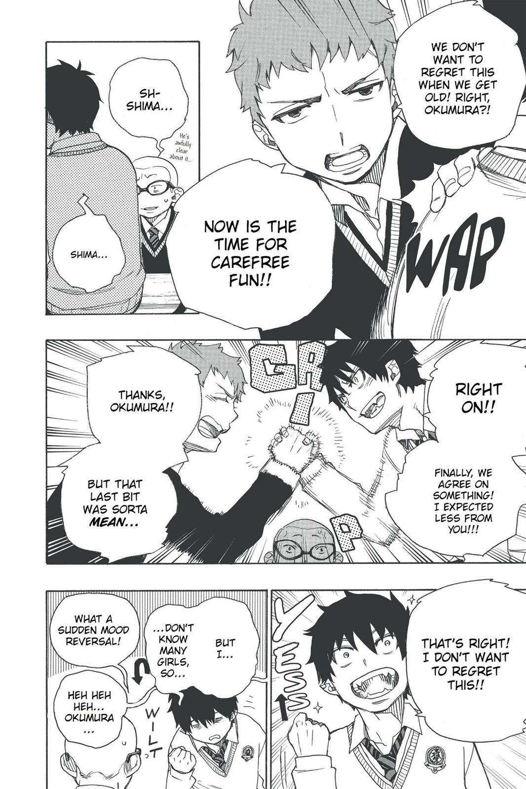 Blue Exorcist Chapter 45 - Page 14