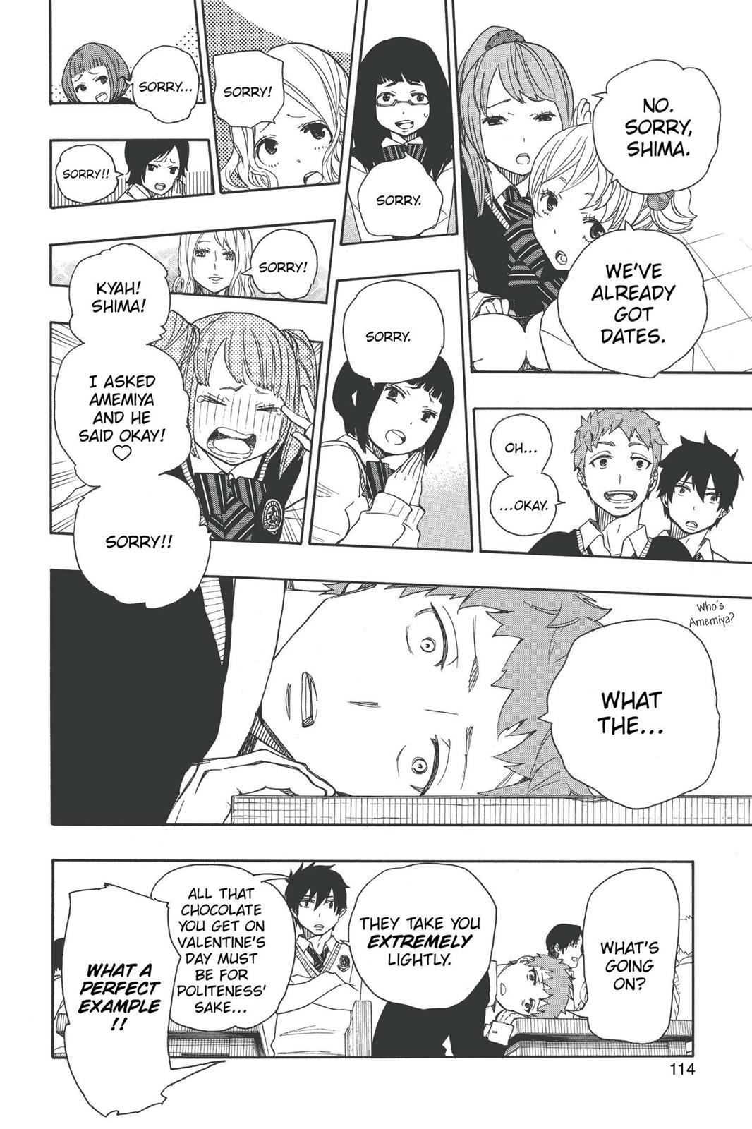 Blue Exorcist Chapter 45 - Page 16