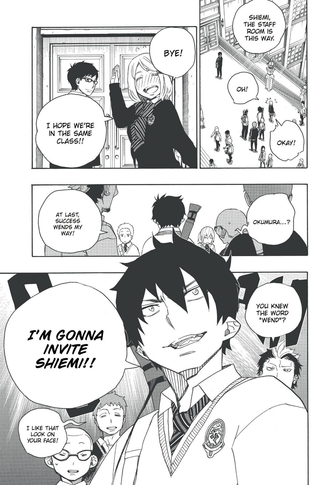 Blue Exorcist Chapter 45 - Page 25