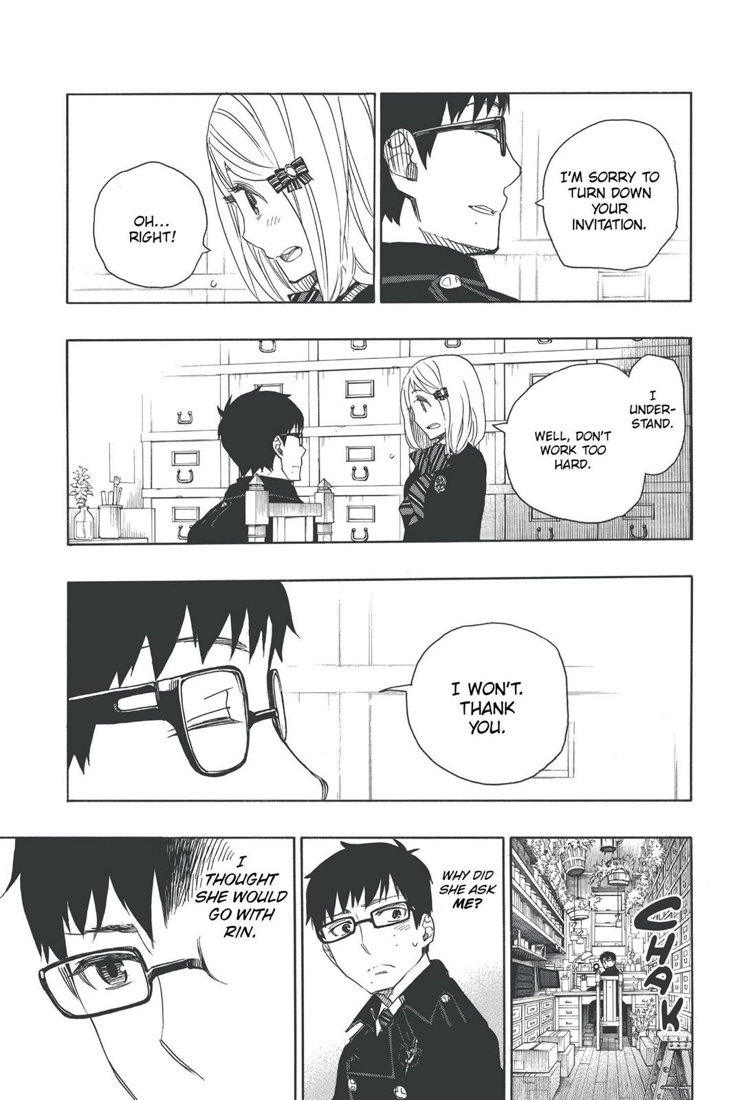 Blue Exorcist Chapter 46 - Page 17