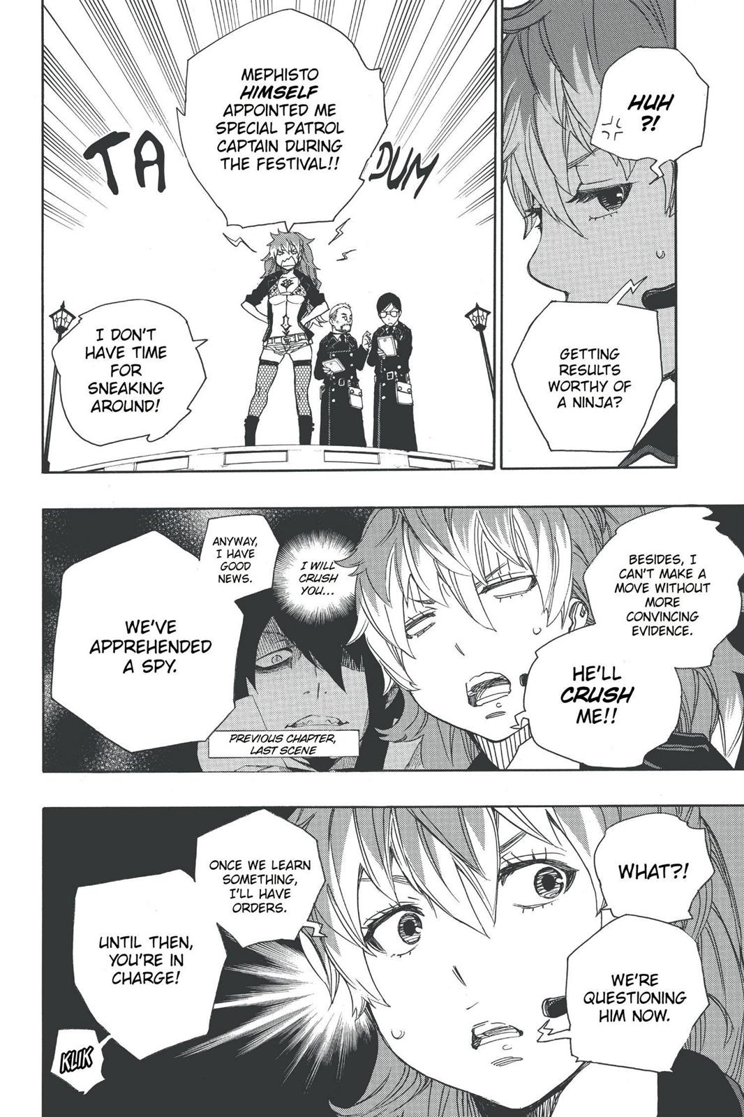 Blue Exorcist Chapter 47 - Page 4