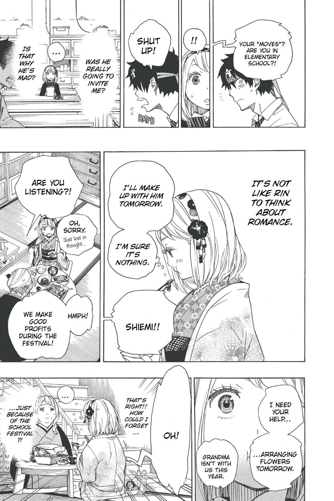 Blue Exorcist Chapter 47 - Page 13
