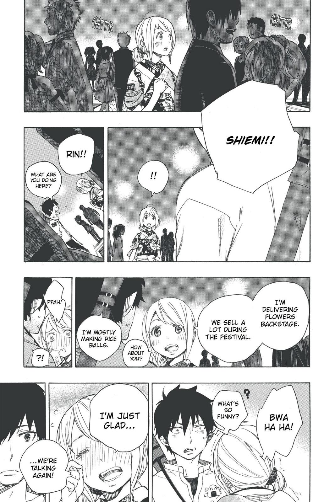 Blue Exorcist Chapter 47 - Page 25