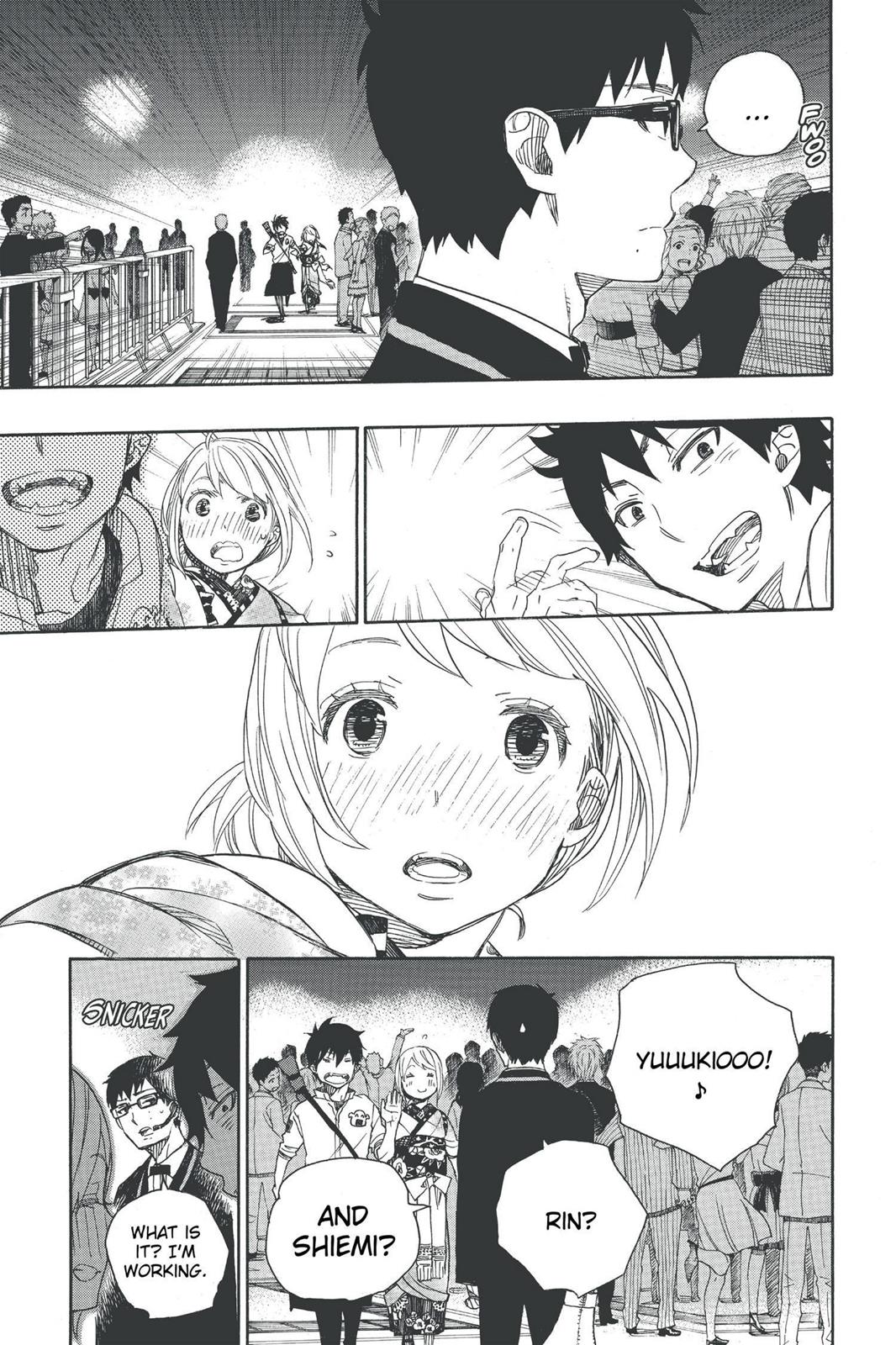 Blue Exorcist Chapter 47 - Page 29