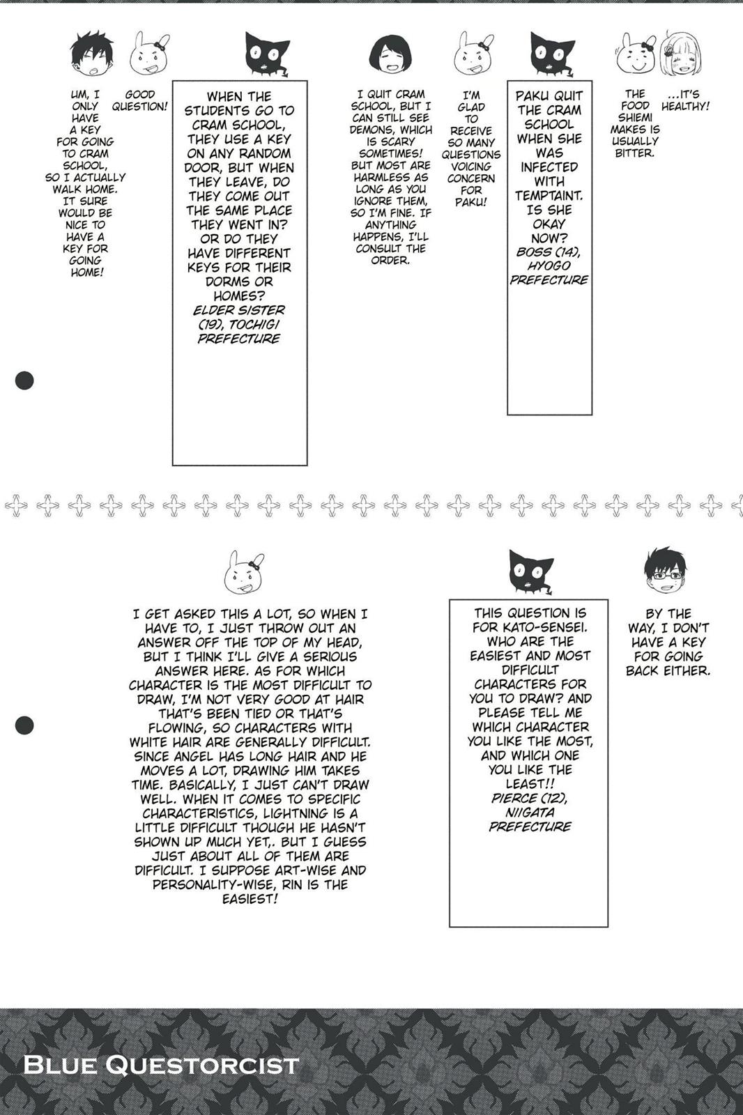Blue Exorcist Chapter 47 - Page 43