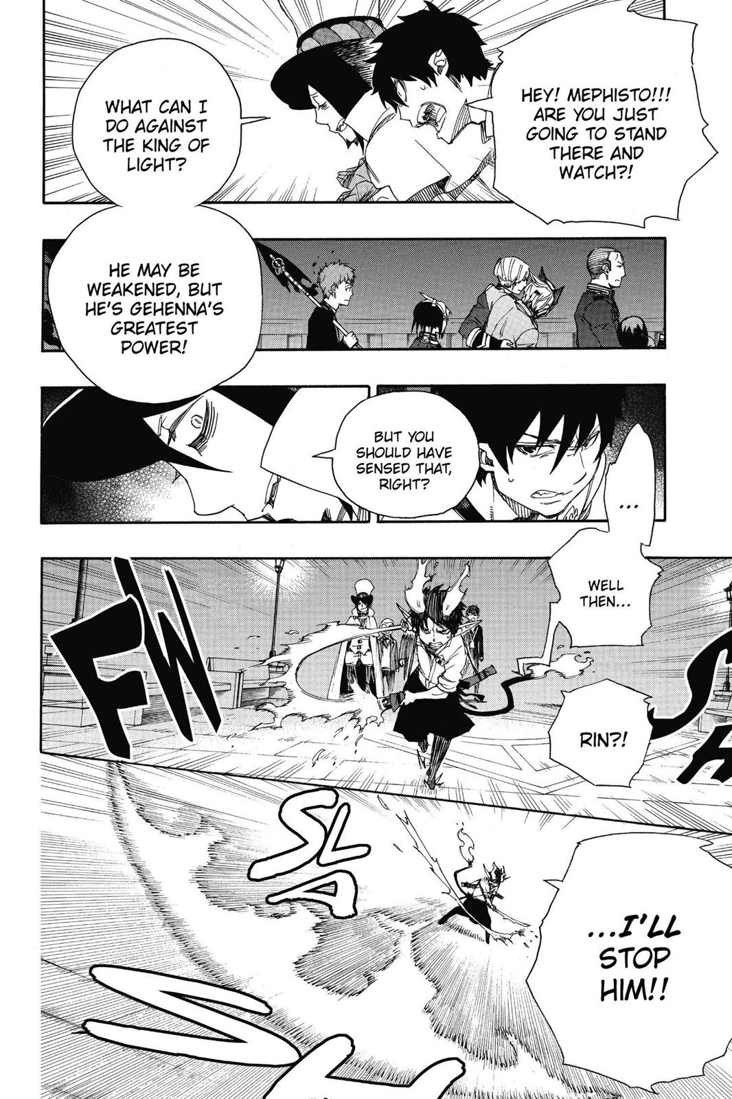 Blue Exorcist Chapter 49 - Page 22