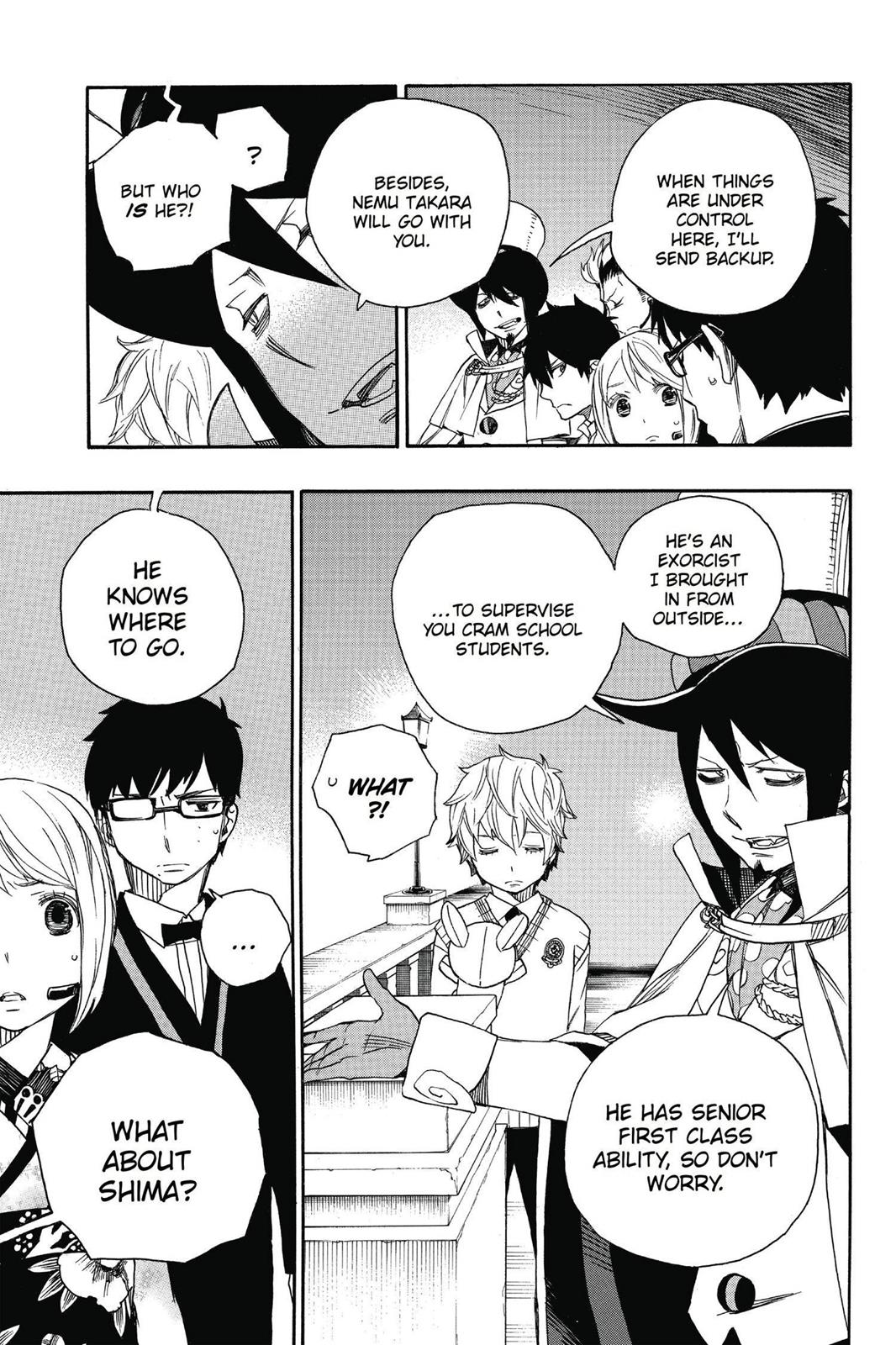 Blue Exorcist Chapter 49 - Page 32