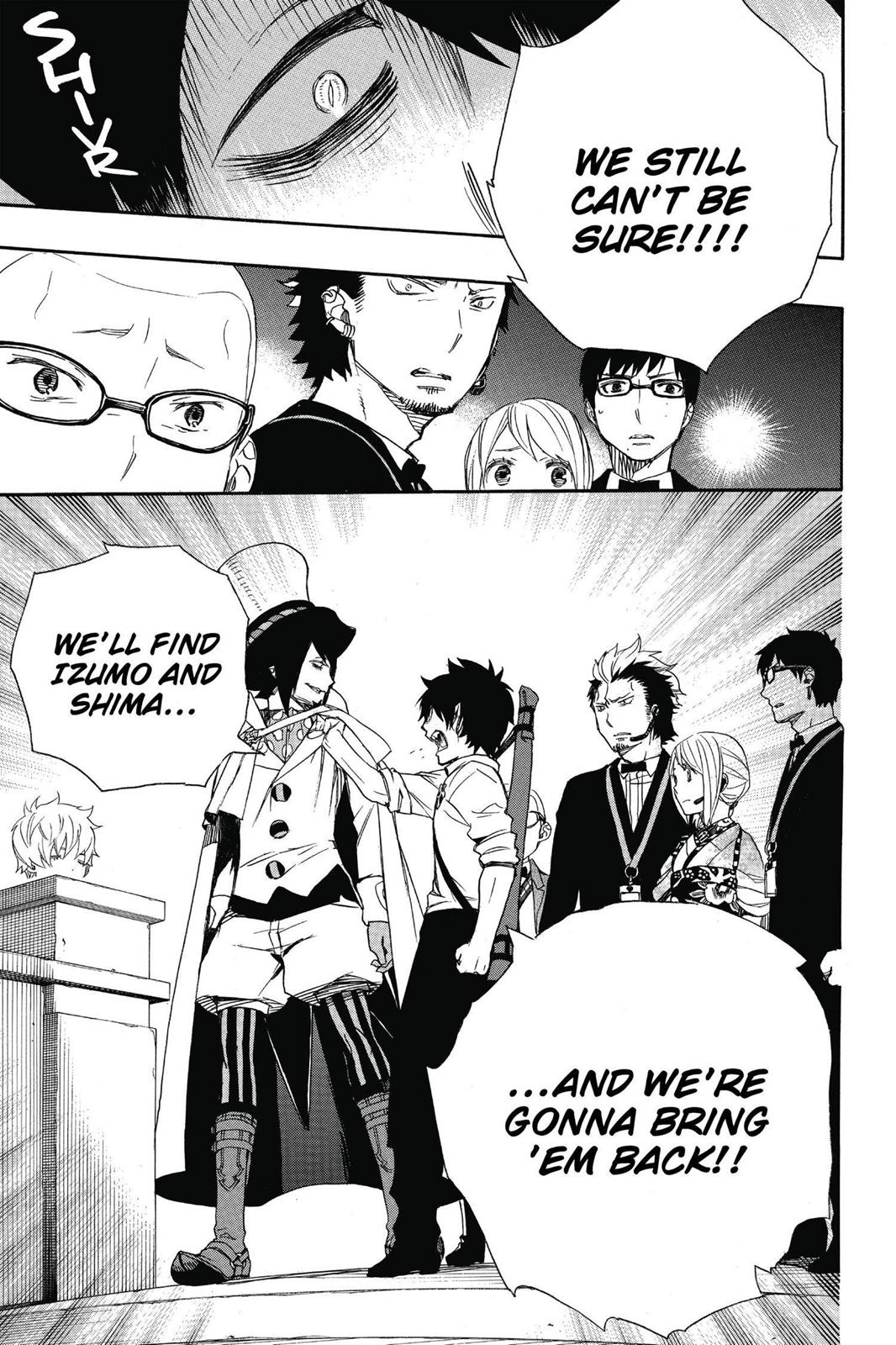 Blue Exorcist Chapter 49 - Page 34