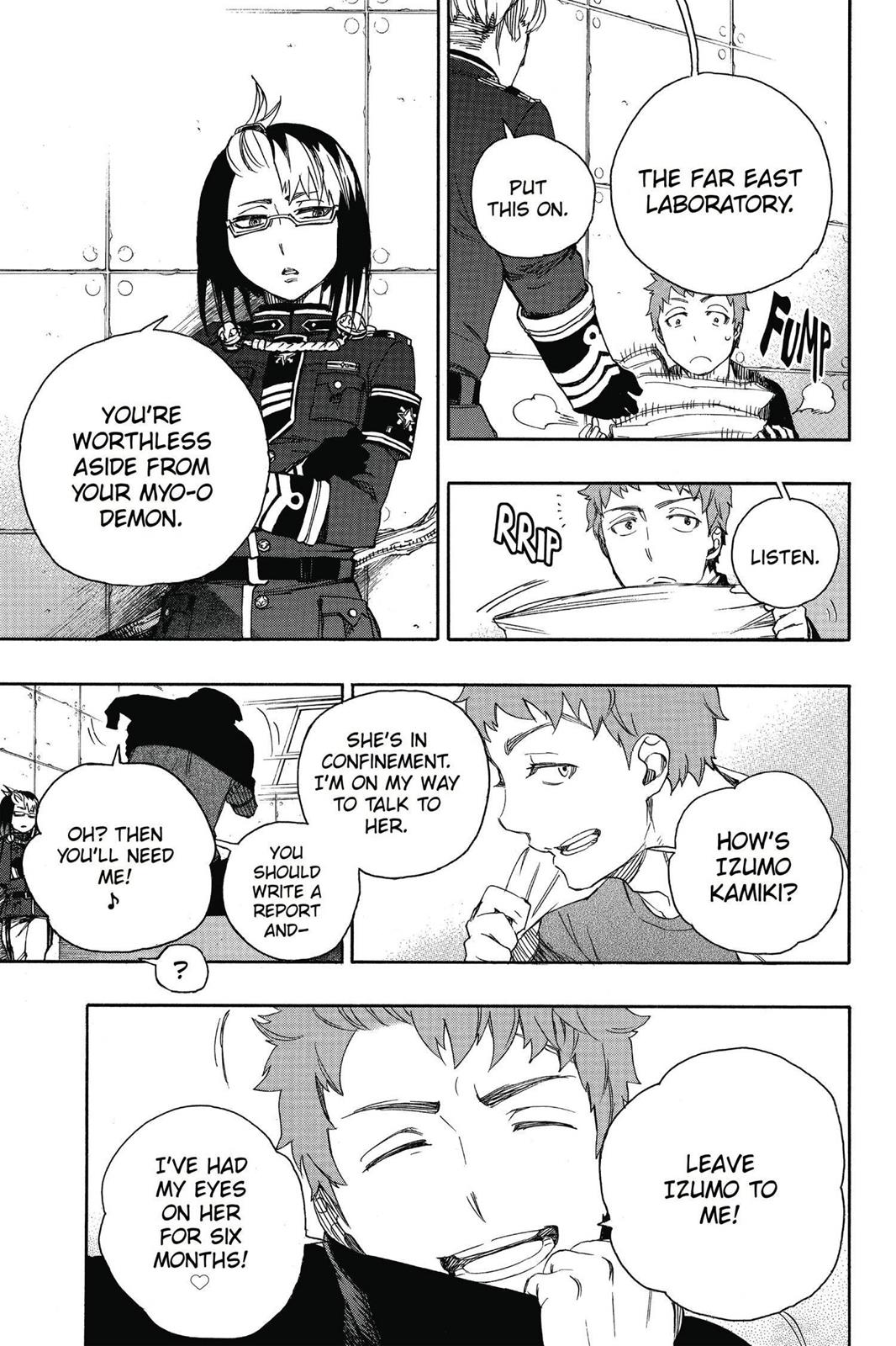 Blue Exorcist Chapter 50 - Page 3