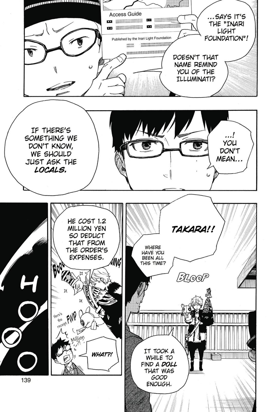 Blue Exorcist Chapter 51 - Page 22