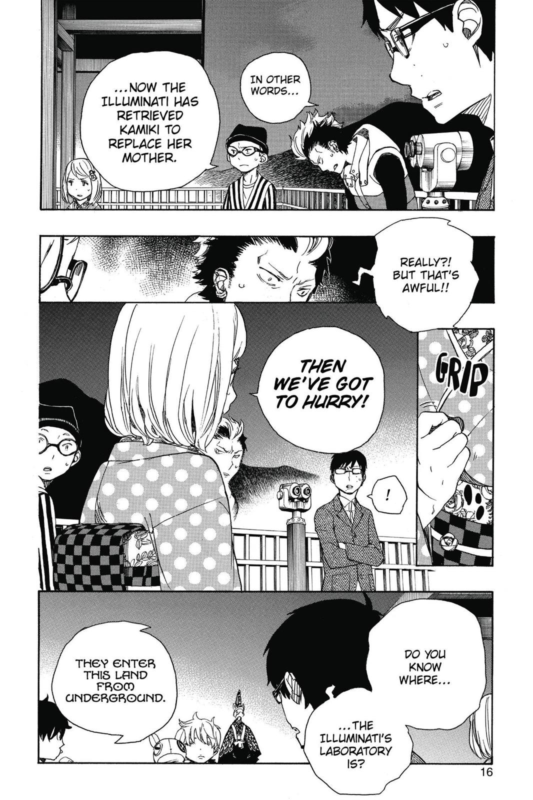 Blue Exorcist Chapter 53 - Page 16