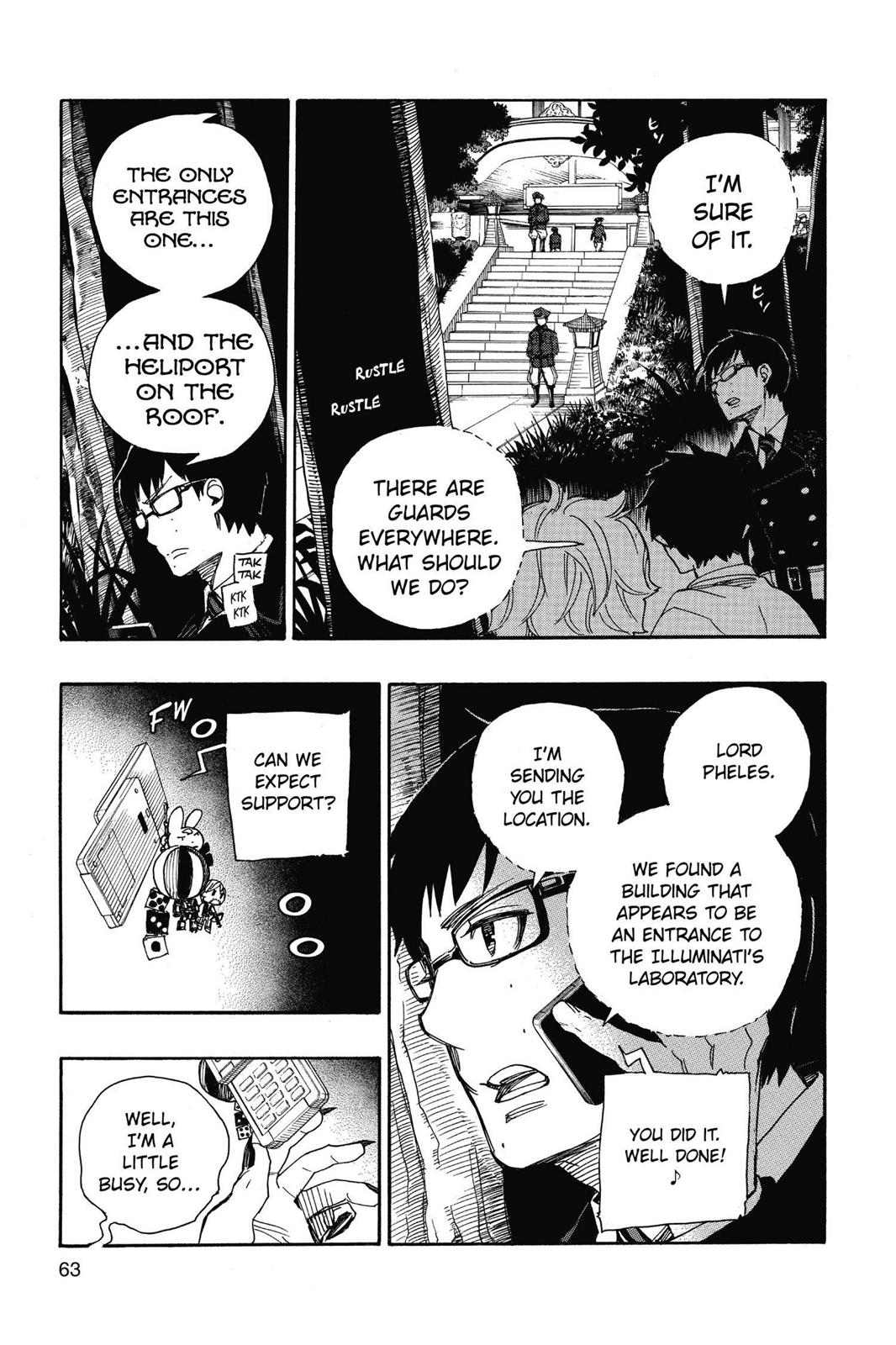 Blue Exorcist Chapter 54 - Page 21