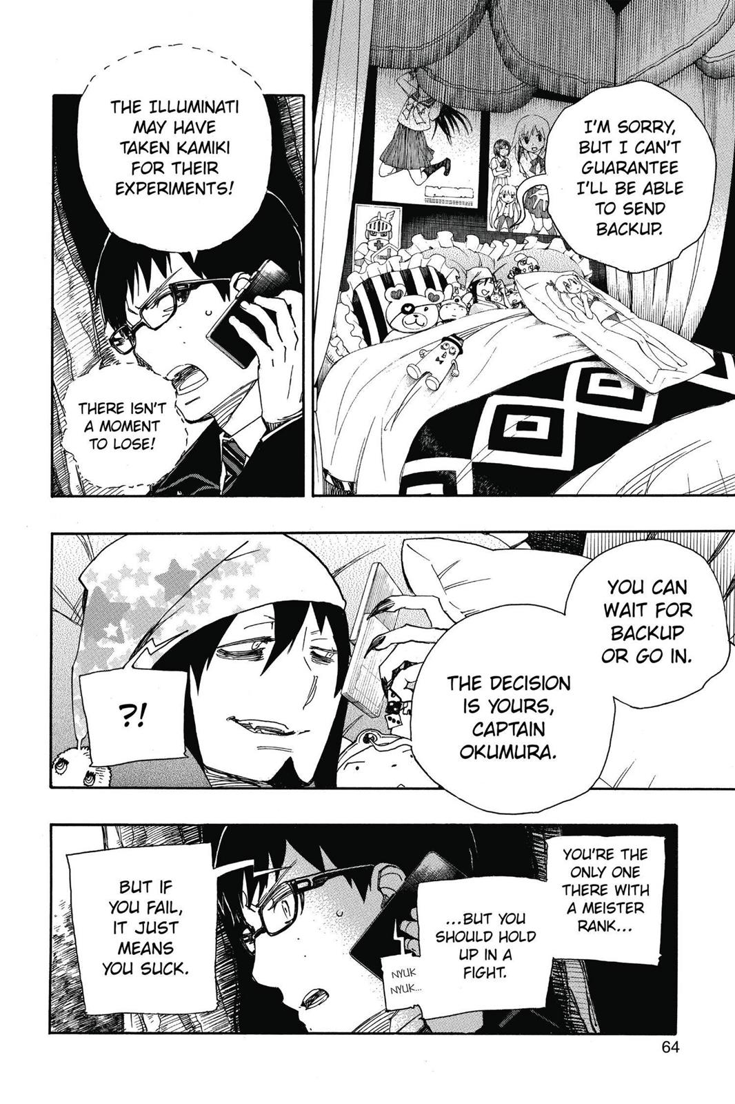 Blue Exorcist Chapter 54 - Page 22