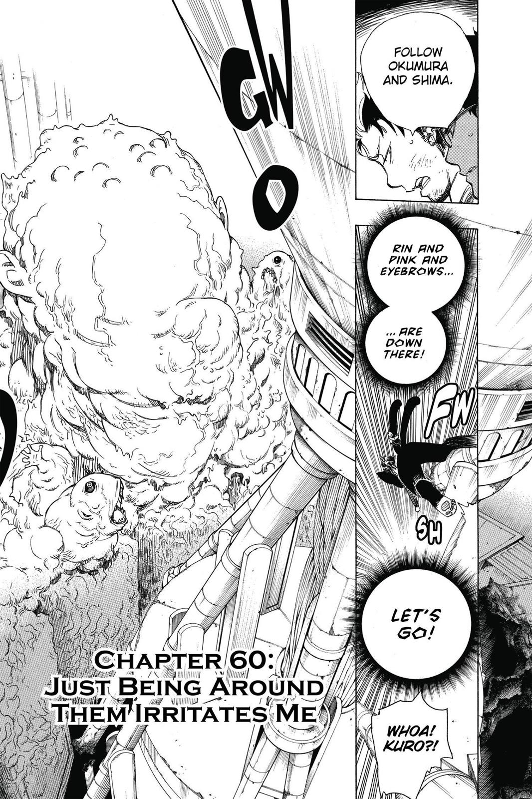 Blue Exorcist Chapter 60 - Page 3