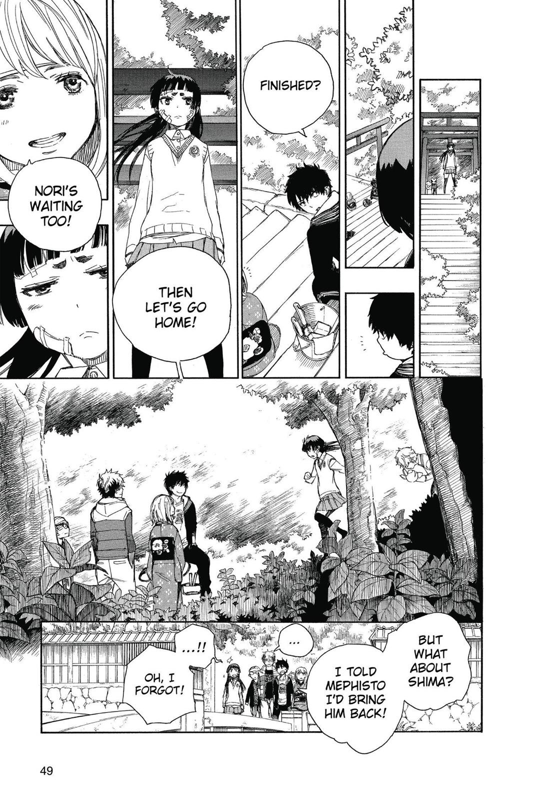 Blue Exorcist Chapter 64 - Page 7