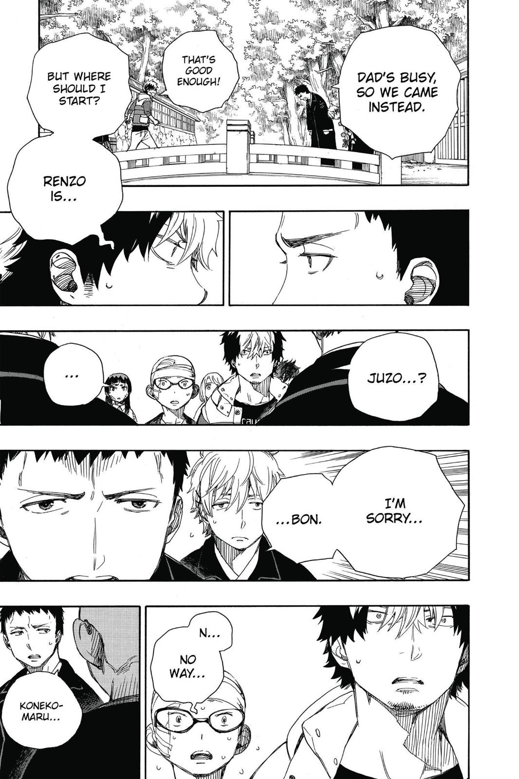 Blue Exorcist Chapter 64 - Page 9