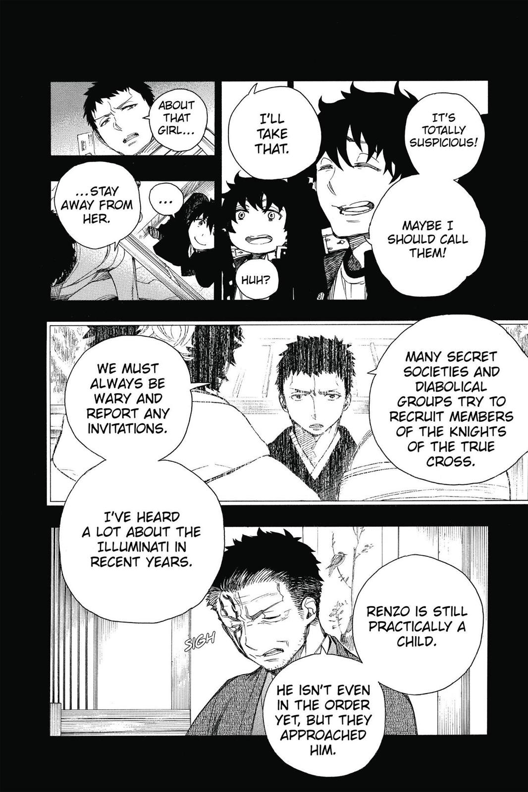 Blue Exorcist Chapter 65 - Page 8