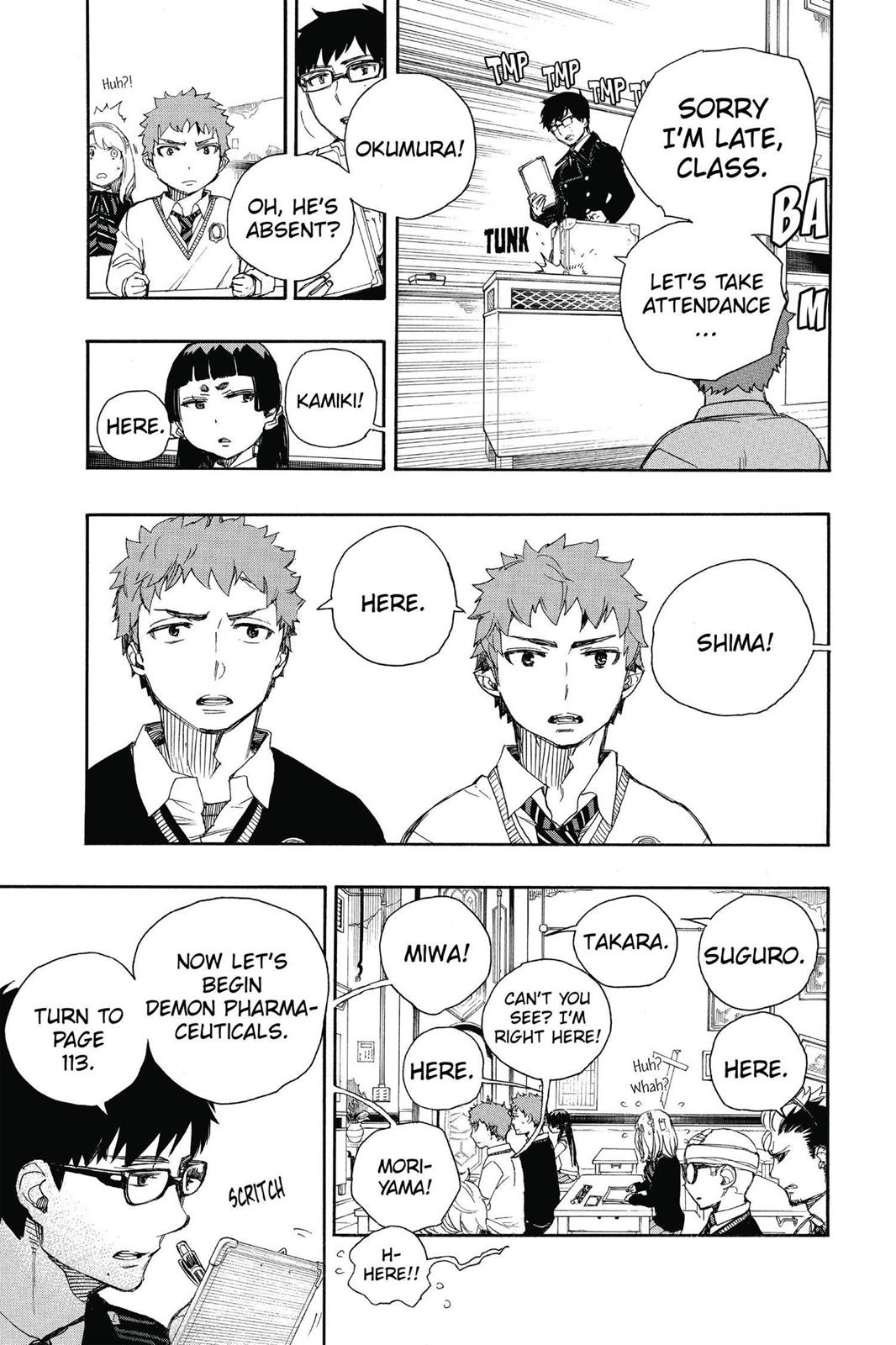Blue Exorcist Chapter 65 - Page 21