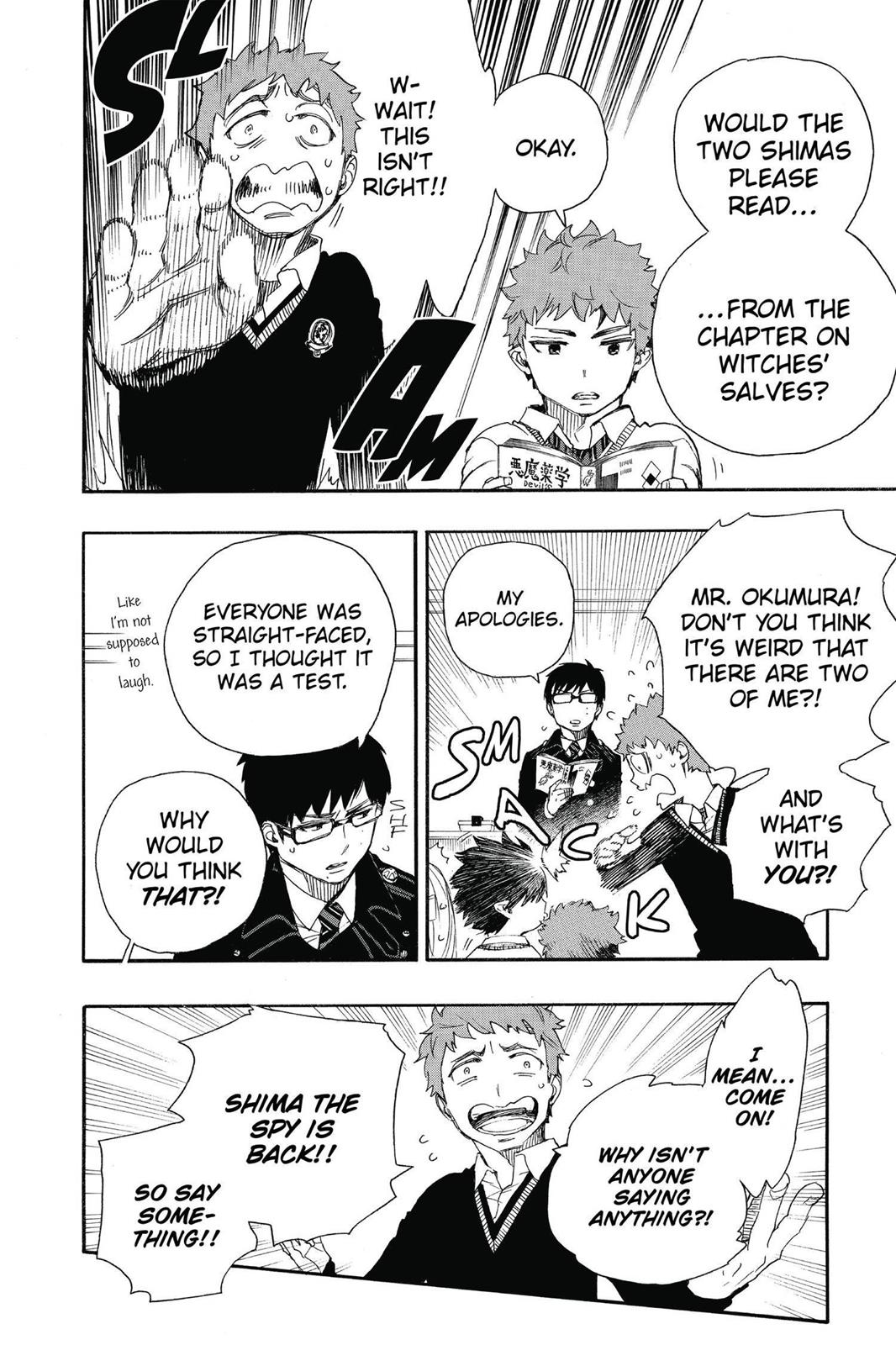 Blue Exorcist Chapter 65 - Page 22