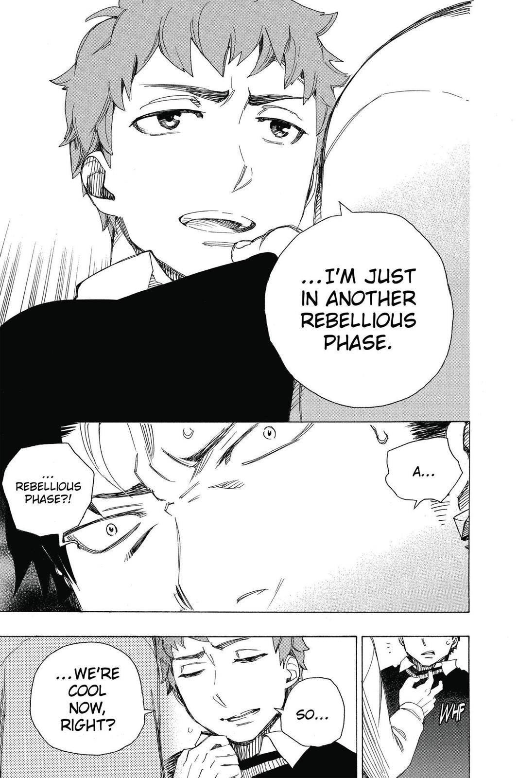 Blue Exorcist Chapter 65 - Page 27