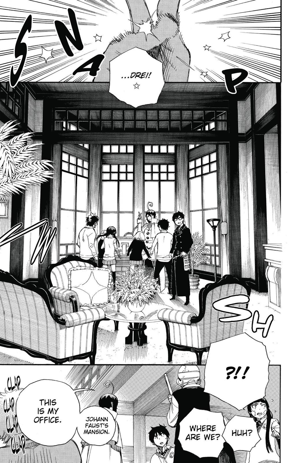 Blue Exorcist Chapter 66 - Page 3