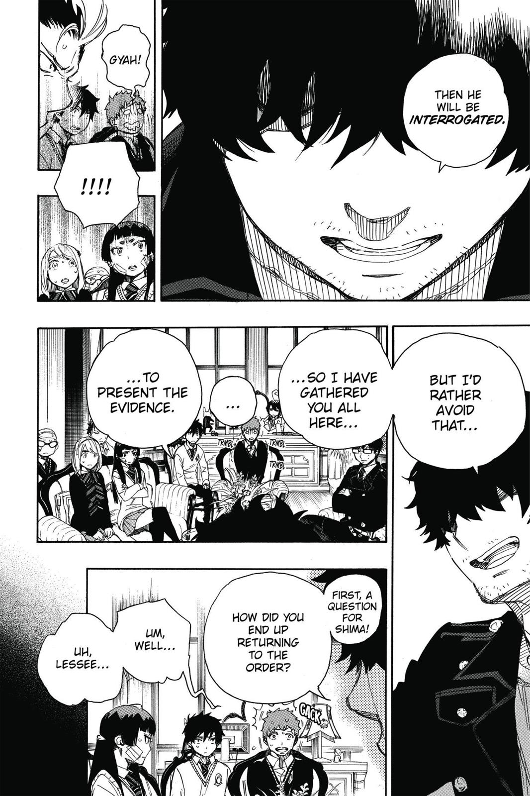 Blue Exorcist Chapter 66 - Page 8