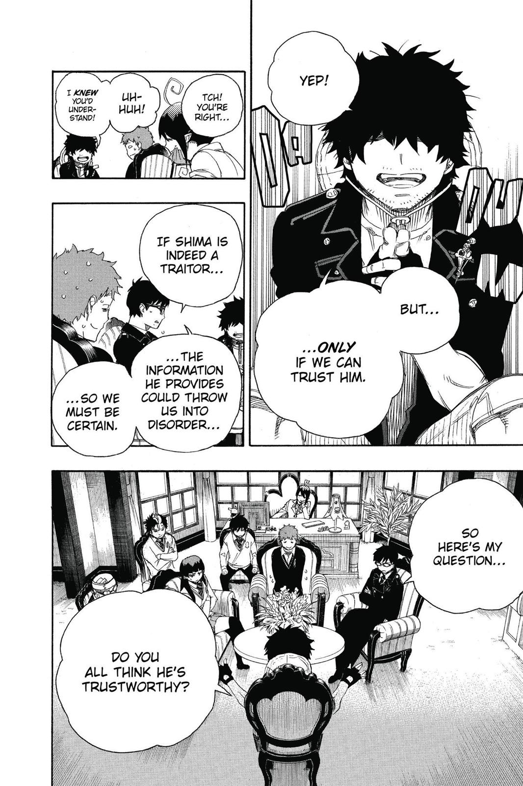Blue Exorcist Chapter 66 - Page 12