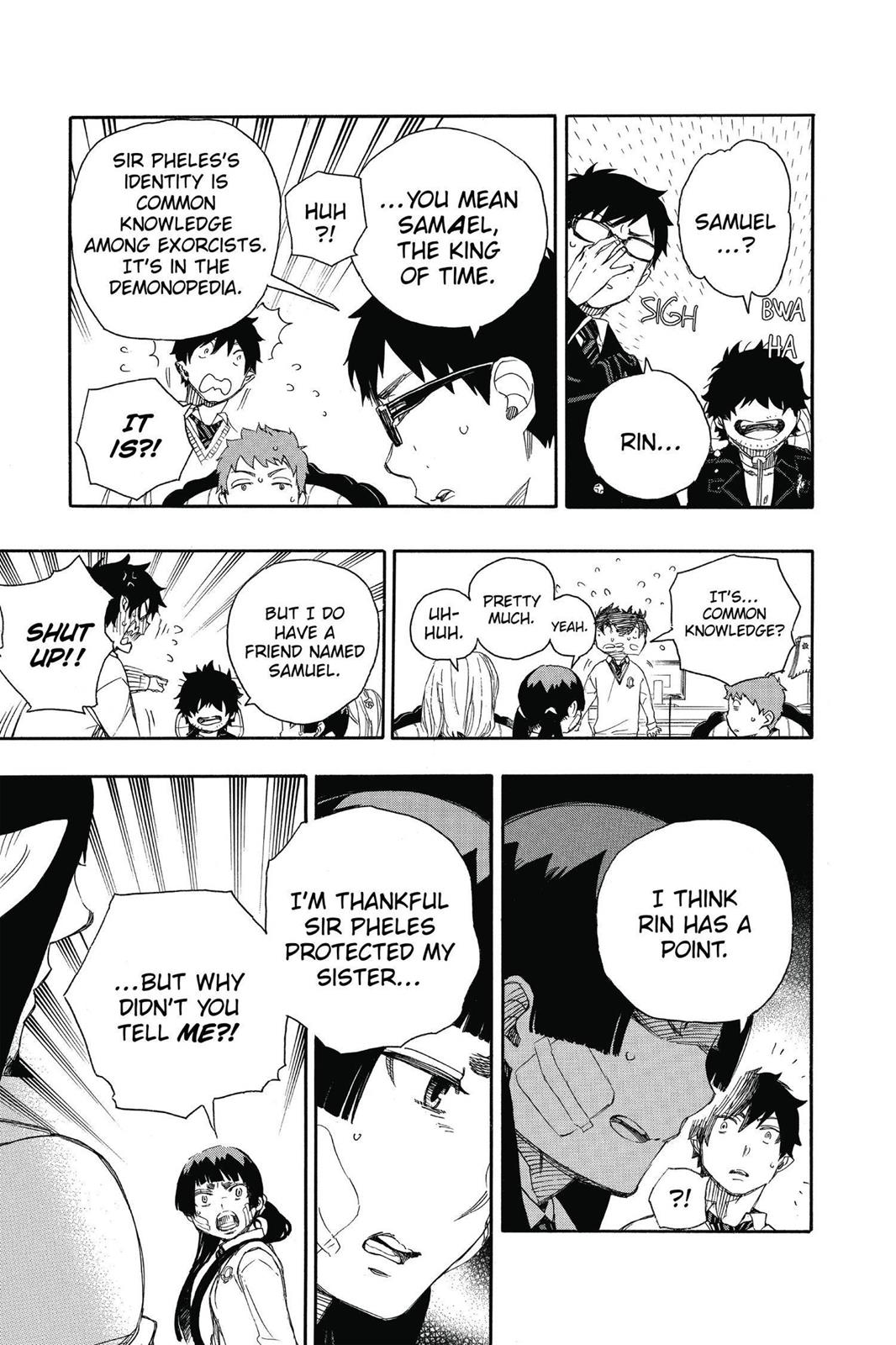 Blue Exorcist Chapter 66 - Page 15