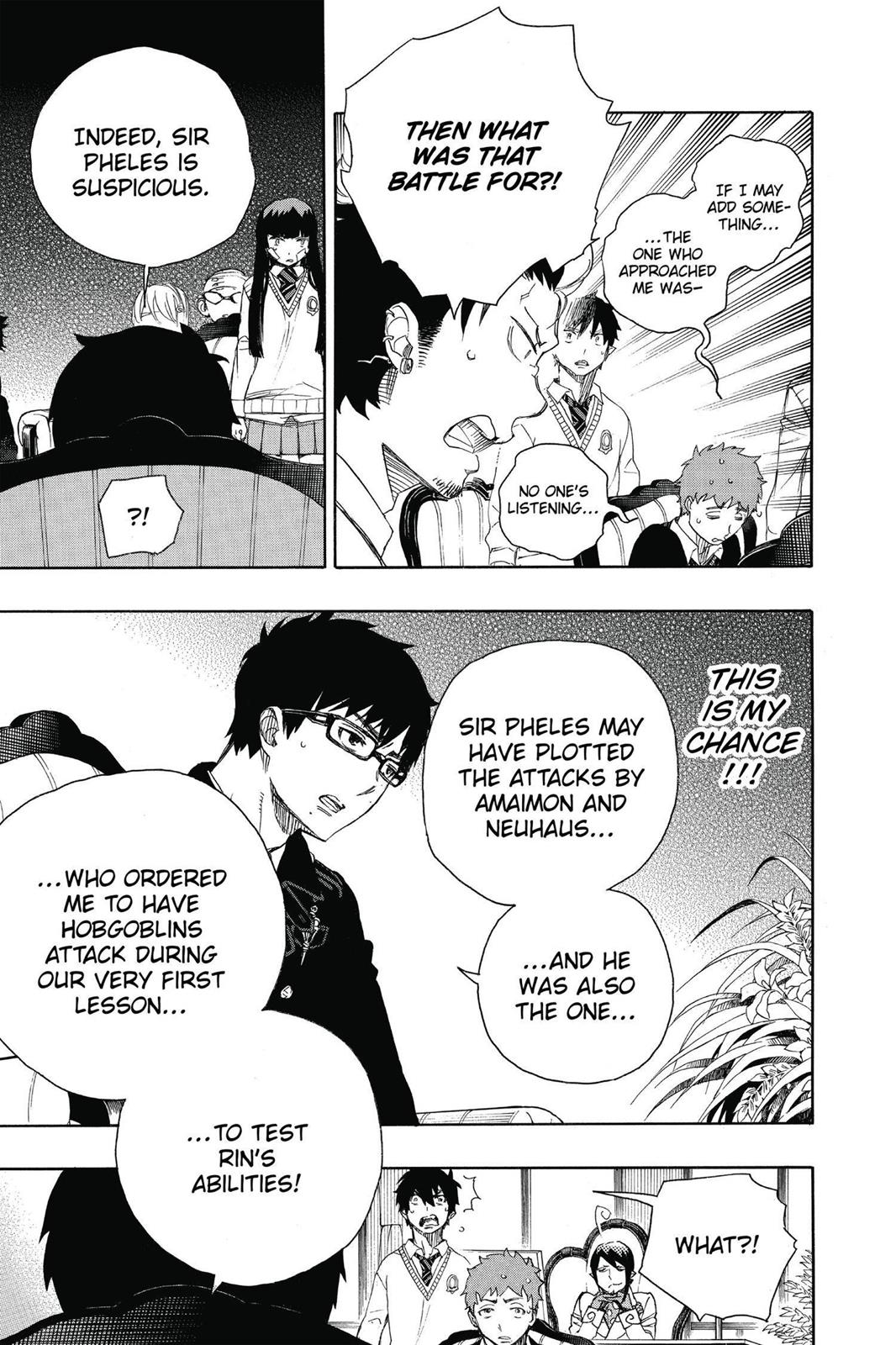 Blue Exorcist Chapter 66 - Page 17
