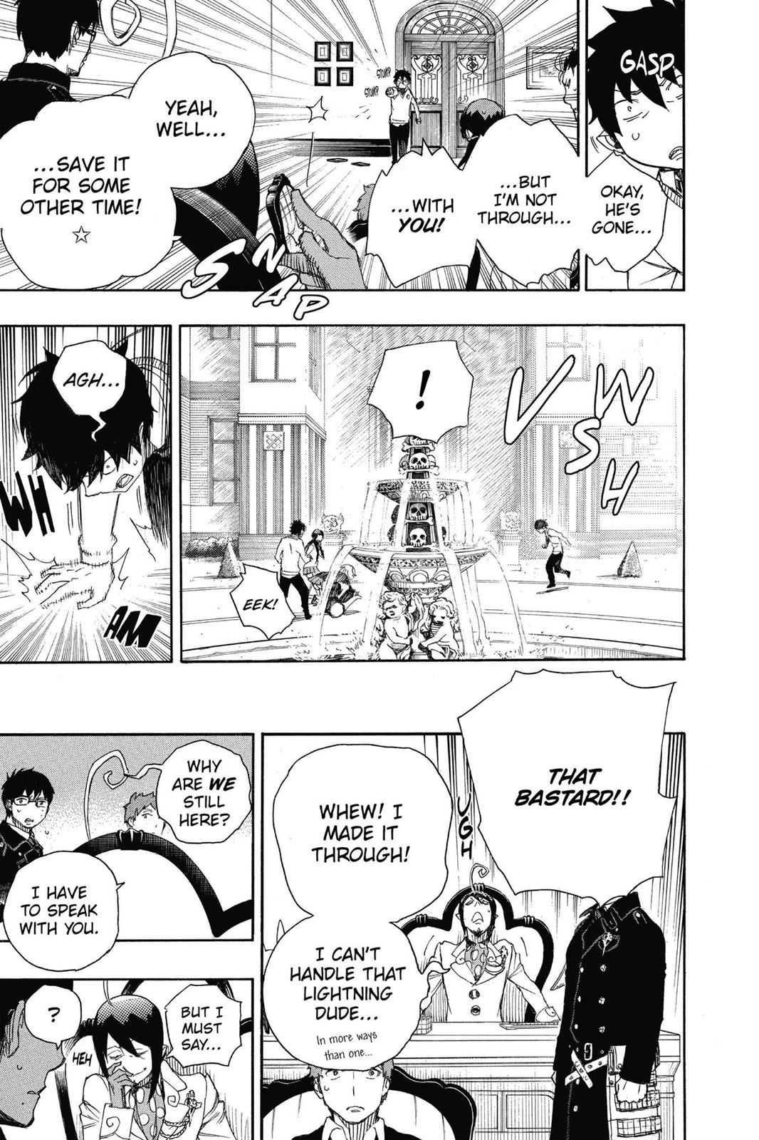 Blue Exorcist Chapter 66 - Page 30