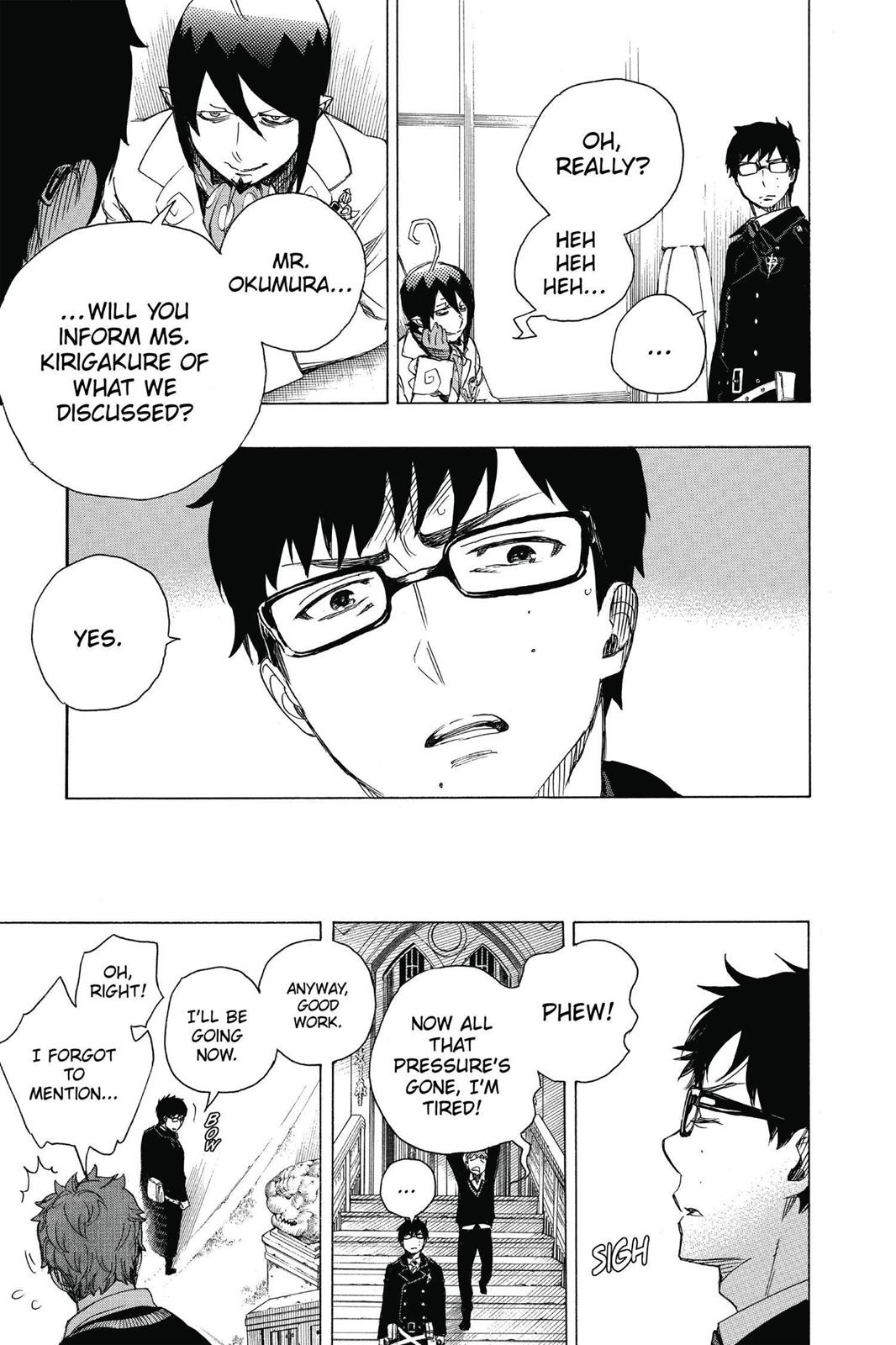 Blue Exorcist Chapter 66 - Page 32