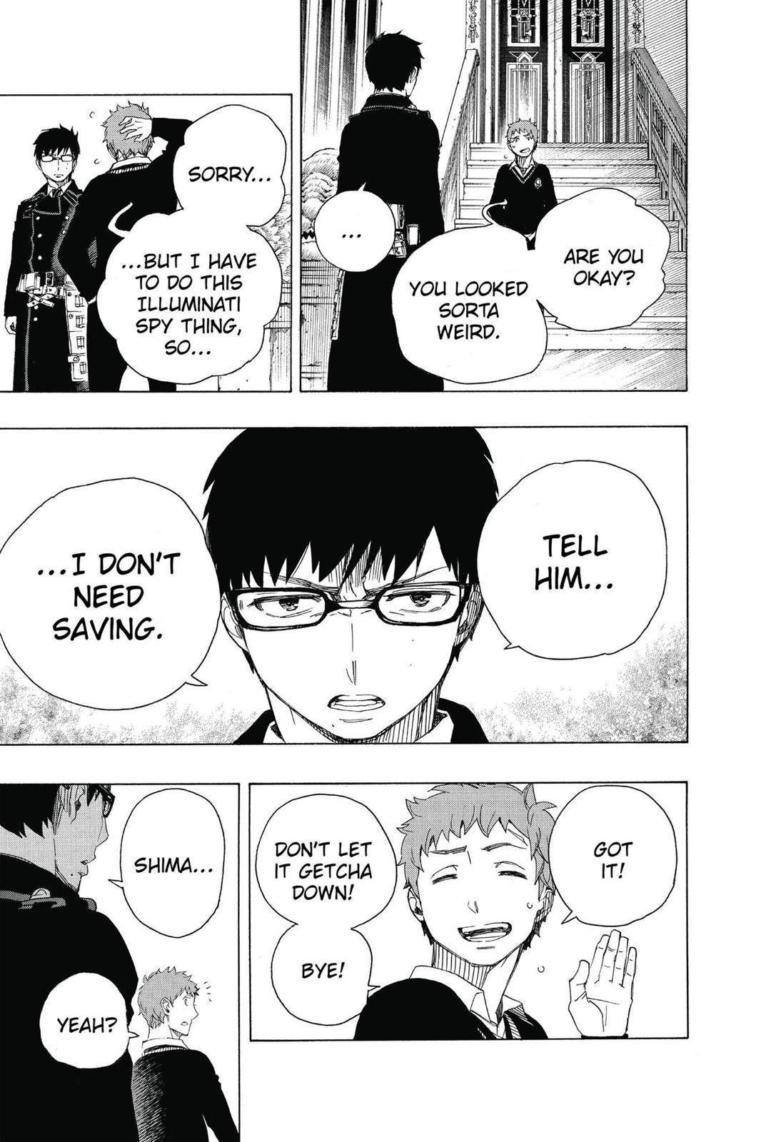 Blue Exorcist Chapter 67 - Page 22