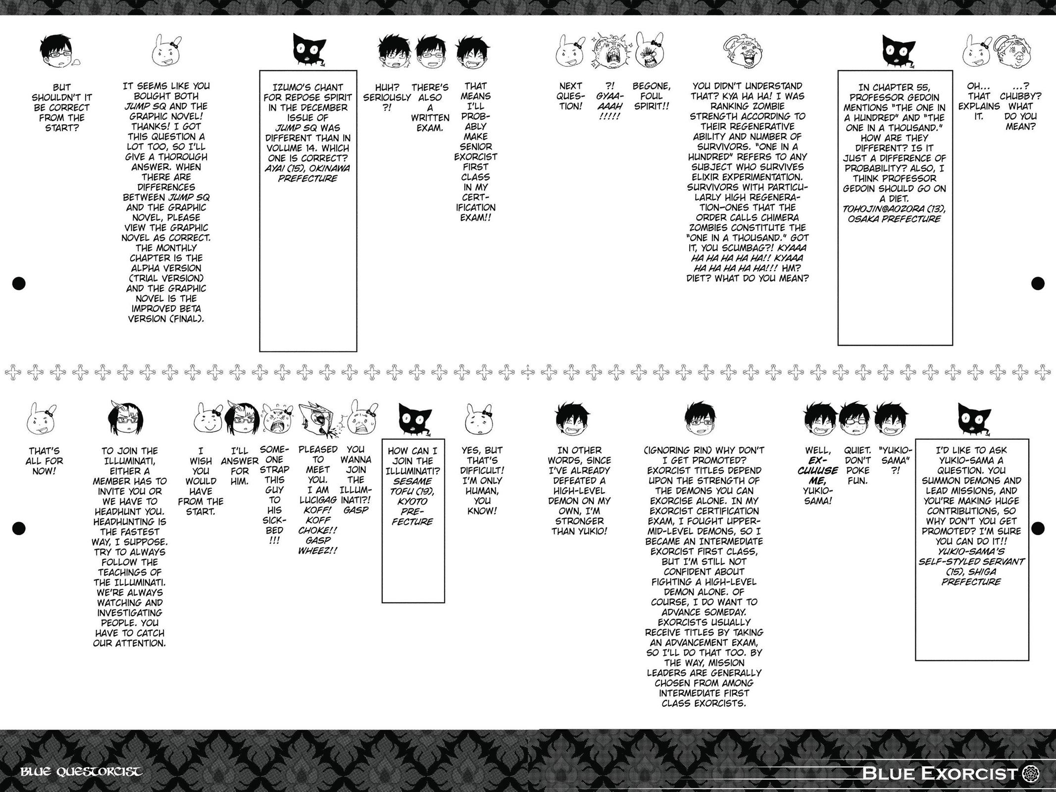 Blue Exorcist Chapter 67 - Page 38