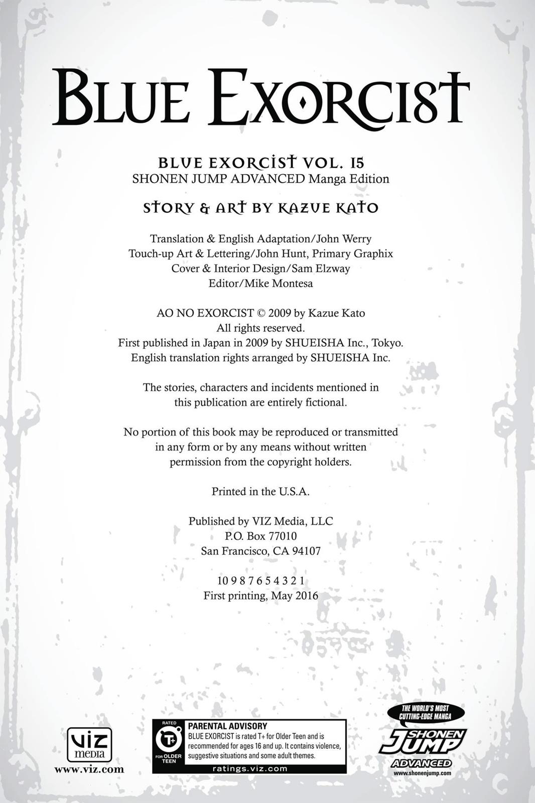 Blue Exorcist Chapter 67 - Page 43